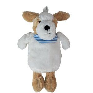 2/$15 Primark Home Dog Plush White 17" Striped Bandana Hot Water Bottle Comfort